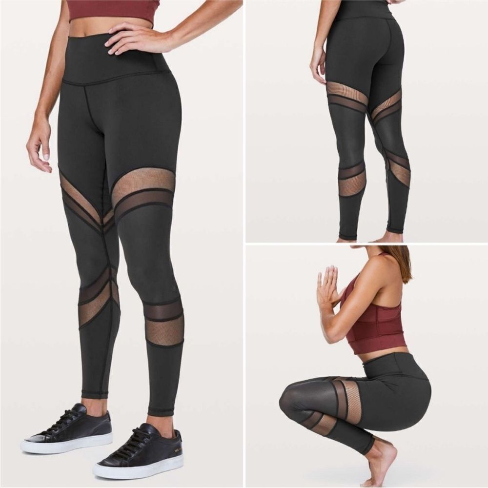 Lululemon Black Seek The Heat Tight Legging 8